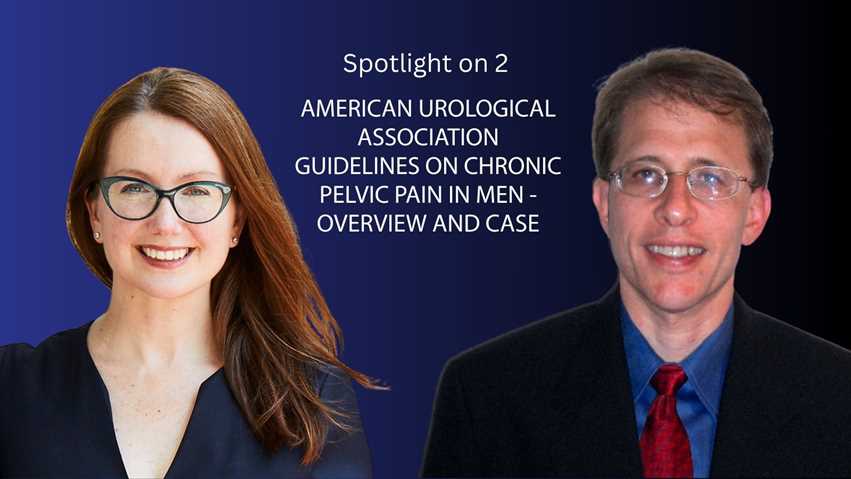 American Urological Association Guidelines on Chronic Pelvic Pain in Men - Overview and Case Presentation